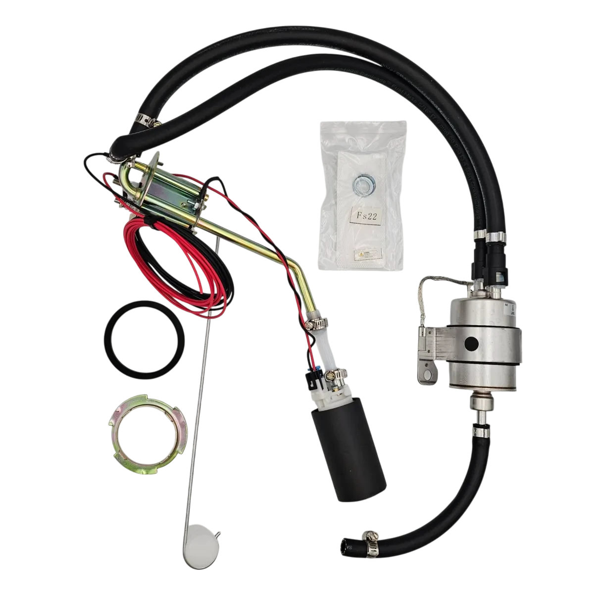 1962-1979 Jeep J Truck GM Fuel Pump Integration Kit, 18-Gal Top Mount