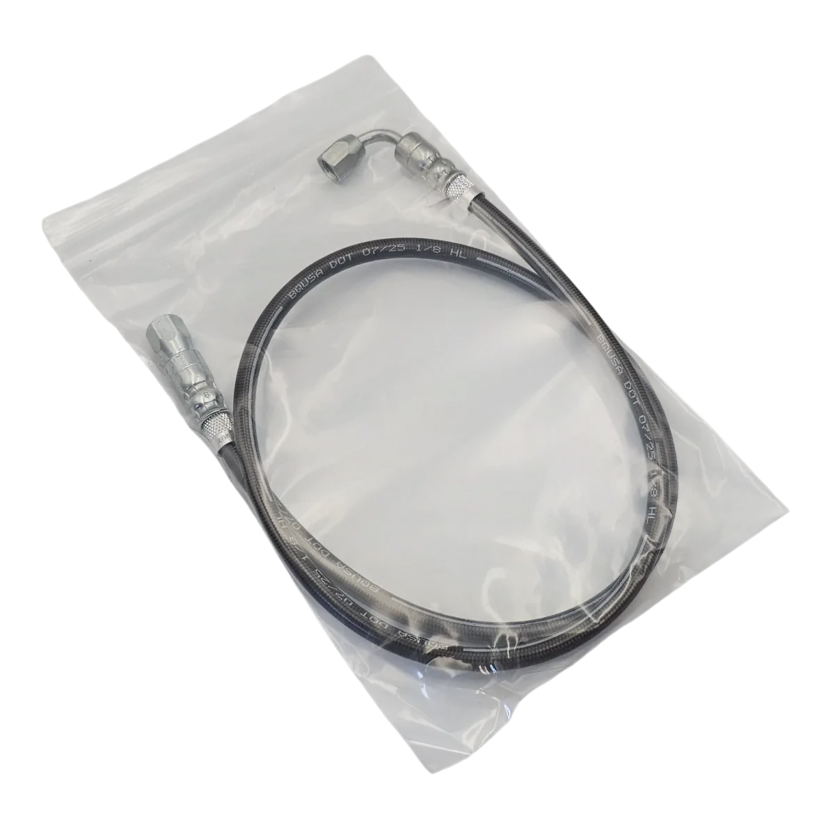 Stainless Braided Clutch Line, 3AN Female Ends (Straight & 90°)